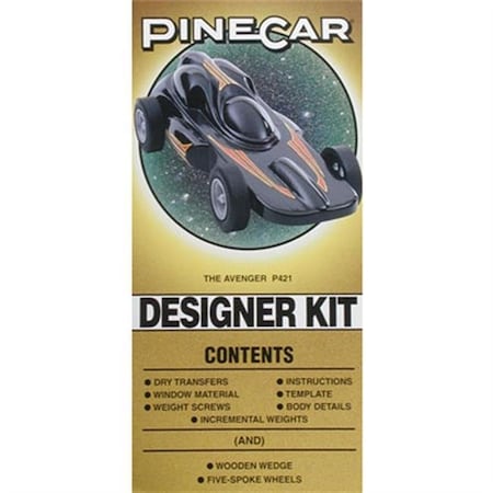 Woodland Scenics Pine-Car PINP421 The Avenger Designer Kit PINP421